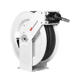 Top Rated Samson 505 121 - Full Metal Reel HD Double Pedestal Hose Reel