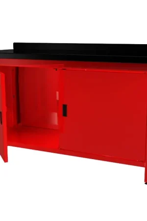 QSP WB-200-30 Steel Work Bench with Doors & Enclosed Cabinet Special Offer