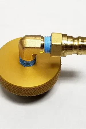 Factory Price Flo-Dynamics 941990W D-Gas Cap Adapter (2in. Round Bottom Seal)