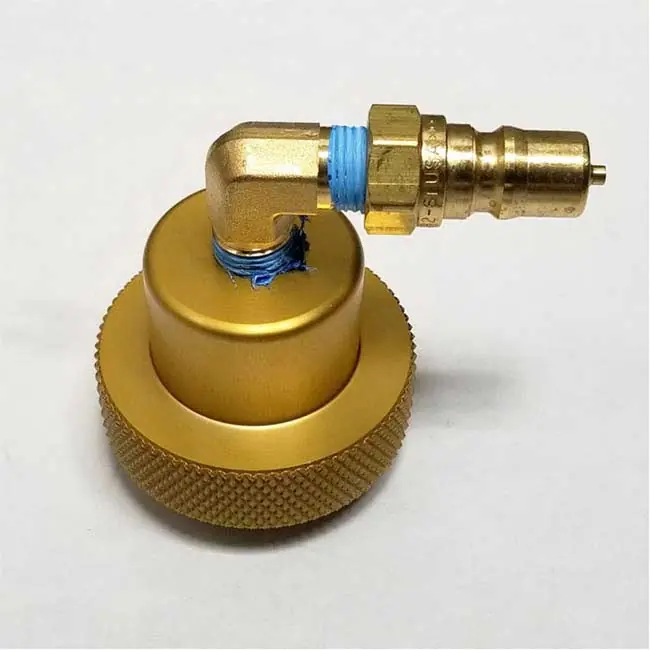 Flo-Dynamics 941991W D-Gas Cap Adapter (2in. Square Bottom Seal) New Release