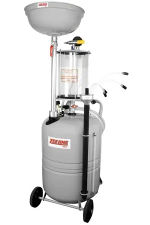 Zeeline by Milton ZE21CMB - 21 Gallon Professional Grade Combination Oil Drain and Fluid Evacuator With Measuring Bowl Genuine