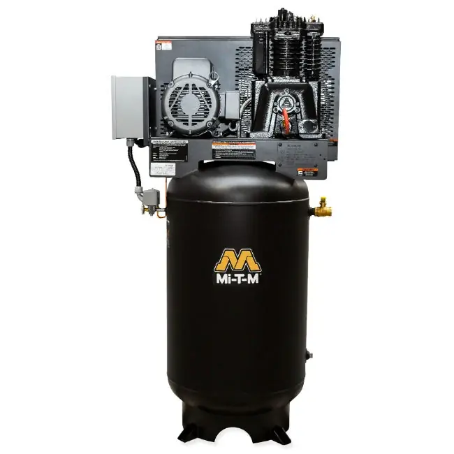 Fan Favorite Mi-T-M ACS-46375-80V Air Compressor 460V, 3 Ph, 10A