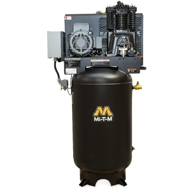 Today Only Mi-T-M ACS-20375-80VM Air Compressor 200V, 3 Ph, 23A