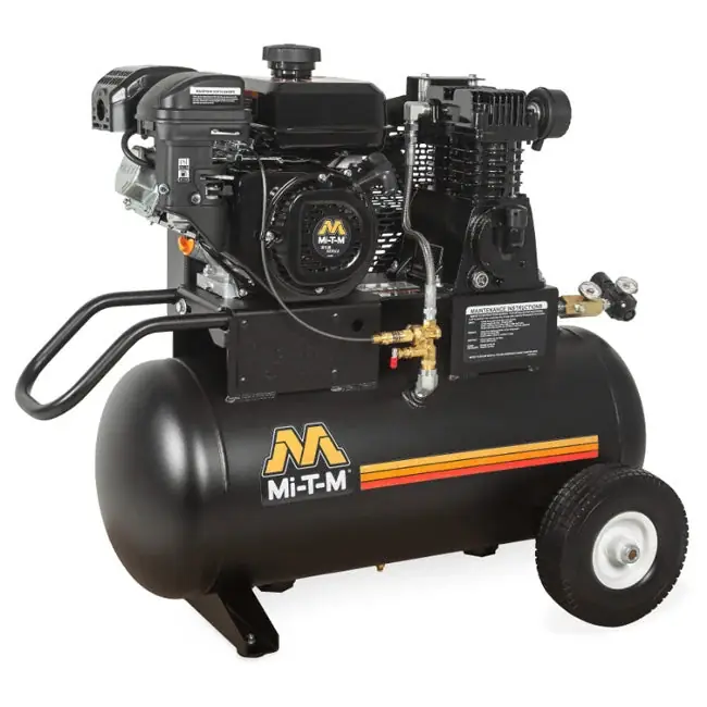 Limited Offer Mi-T-M AM1-PM07-20M - 20-Gallon Single Stage Gasoline Air Compressor