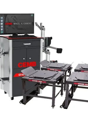Best Price CEMB DWA1100CWAS Complete Wireless Wheel Alignment System with Portable Wheel Stands
