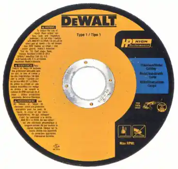 6" X .040" X 7/8" Metal & Stainless Cutting Disc - No. DW8725 Next Day Delivery