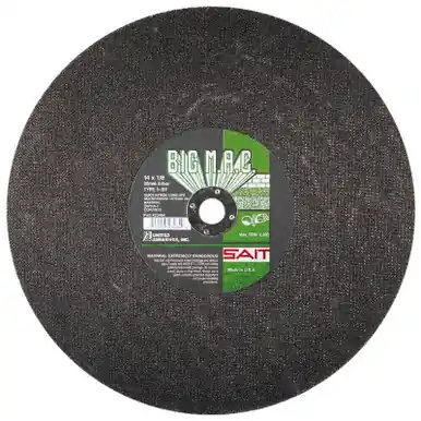 12" x 1/8" Portable Saw Cut-off Wheel, Sait BIG M.A.C.™ - No. 23460 Express Delivery