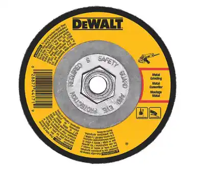 Reduced Price 6" X 1/4" X 5/8"-11 Metal Cutting Grinding Wheel, Type 27 - No. DW4546