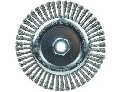 Must Have Weiler Stringer Bead Wheel - 6" Steel - No. 08766